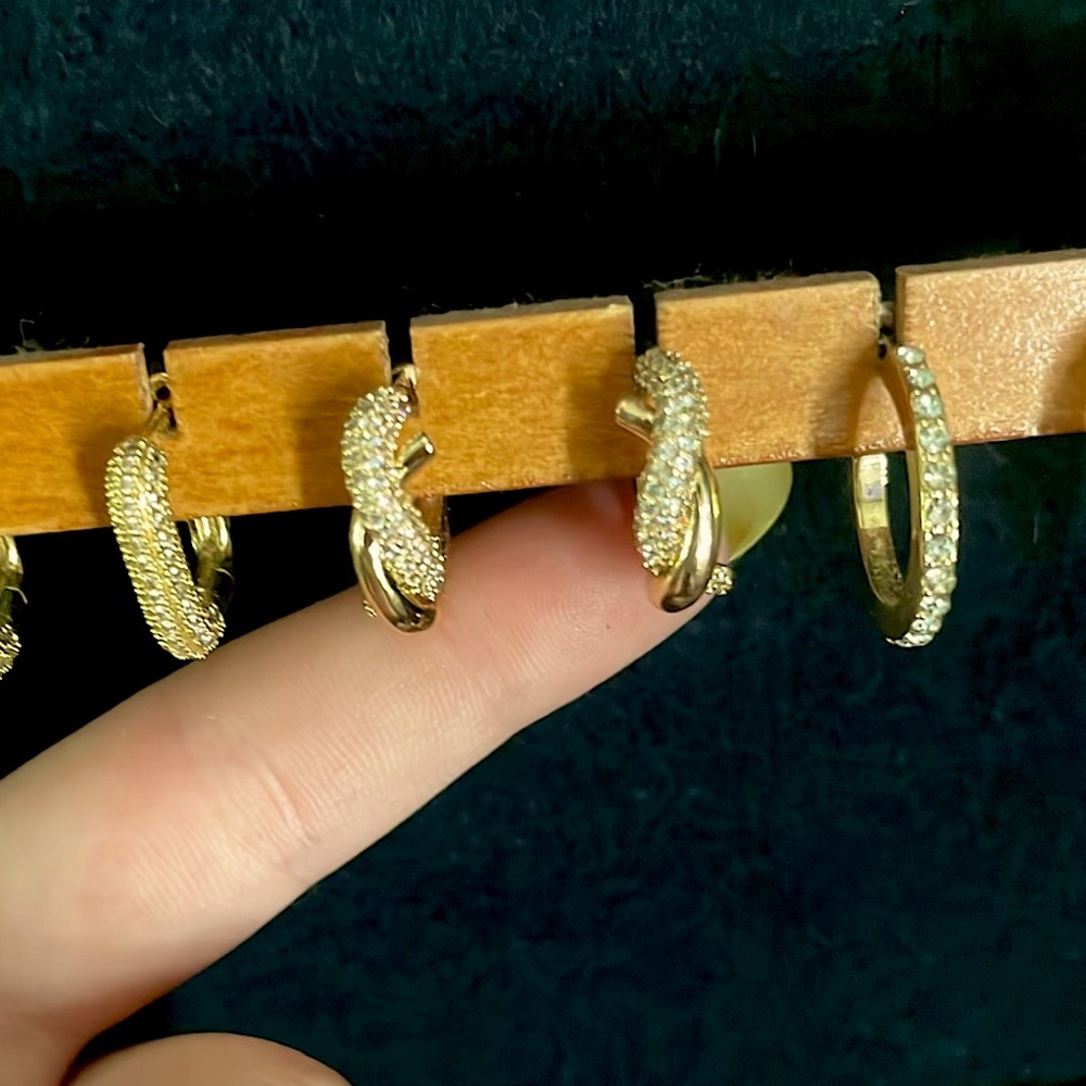 Huggie earrings